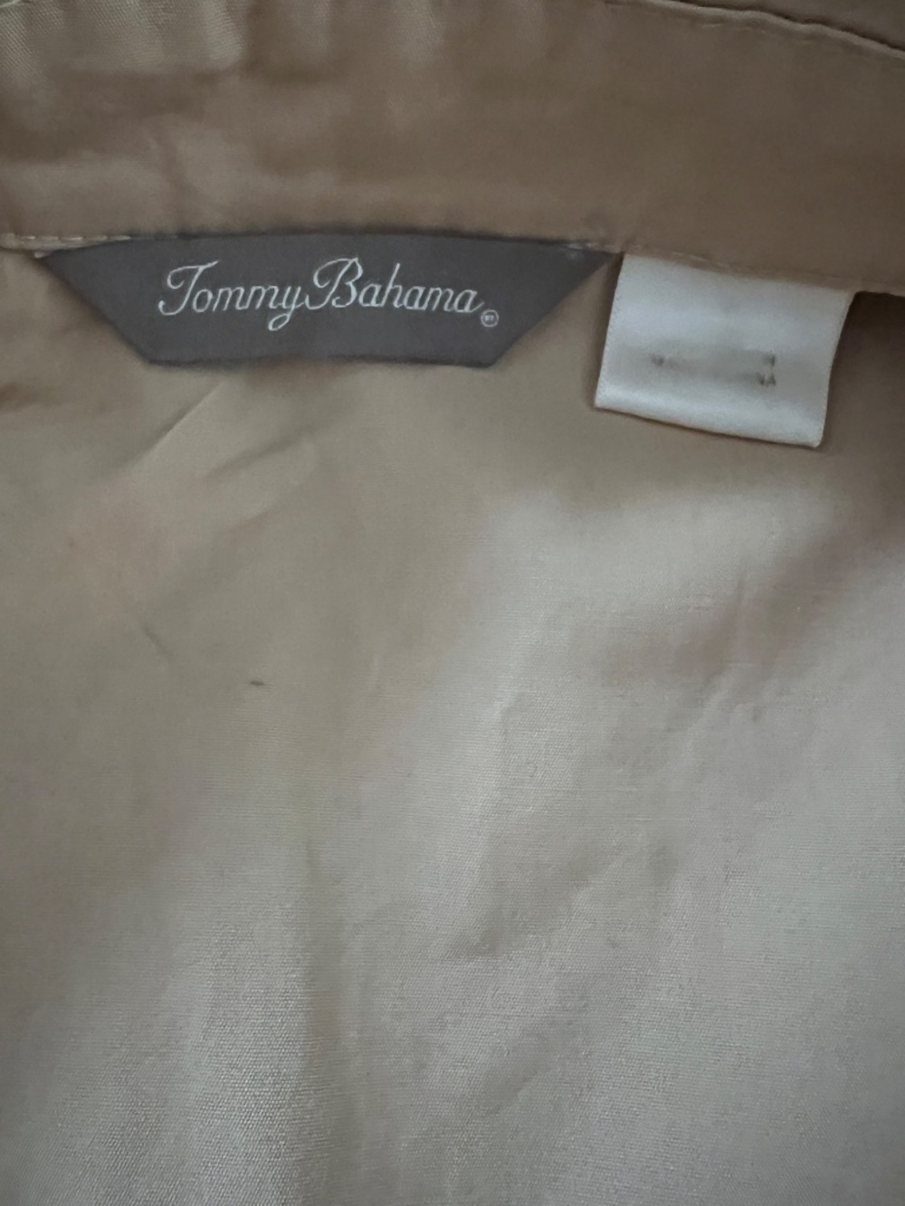 Tommy Bahama Cotton Blend Blazer Jacket – Size Medium – Classic Neutral - Picture 6 of 7